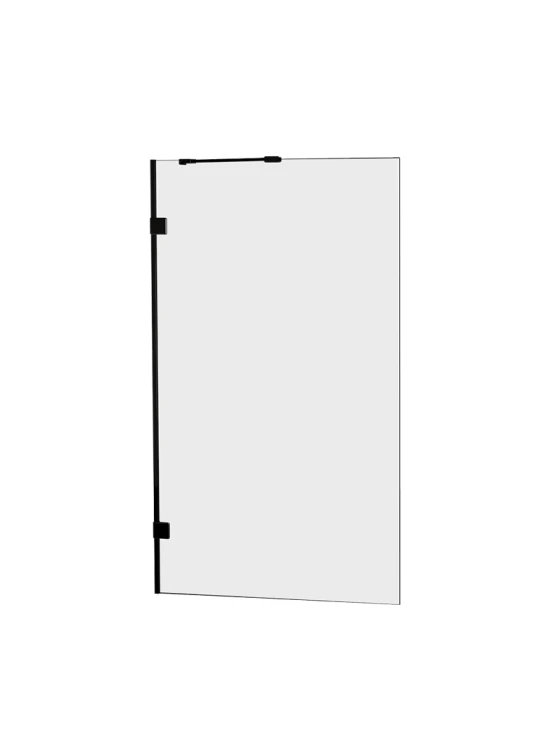 Parawan stały, jednoelementowy, montaż uniwersalny (dowolna strona); szerokość 50–100 cm, wysokość 150 cm.