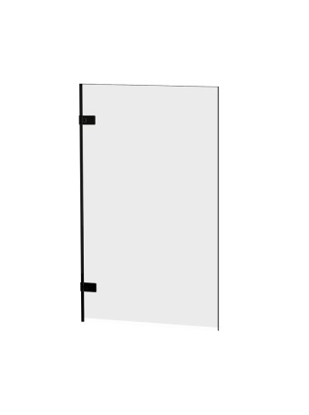 Przejdź do produktu Parawan uniwersalny (lewo- lub prawostronny), montowany przyściennie, uchylny w obie strony; szerokość 50–100 cm, wysokość 150 cm.
