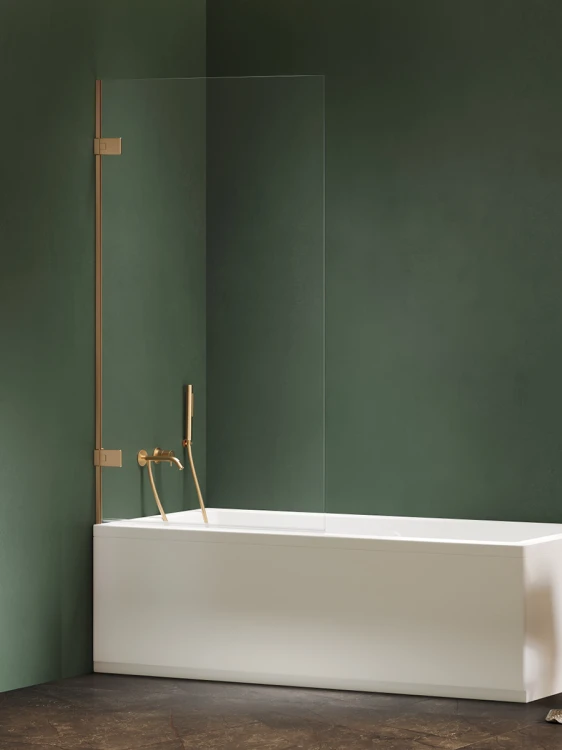 Parawan uniwersalny (lewo- lub prawostronny), montowany przyściennie, uchylny w obie strony; szerokość 50–100 cm, wysokość 150 cm.