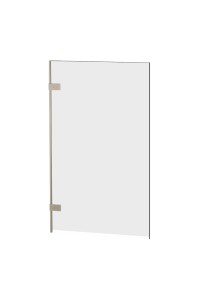 Parawan uniwersalny (lewo- lub prawostronny), montowany przyściennie, uchylny w obie strony; szerokość 50–100 cm, wysokość 150 cm.