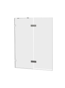 Parawan uniwersalny (lewo- lub prawostronny), uchylny, z dodatkową ścianką boczną; szerokość 100–140 cm, wysokość 150 cm.