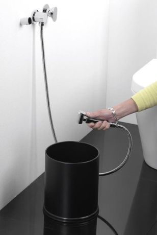 Przejdź do produktu Bateria podtynkowa z prysznicem bidetowym Sapho Bidetset02-Axamite