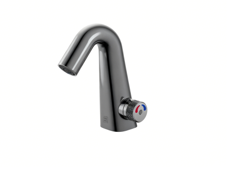 Przejdź do produktu Bateria umywalkowa bezdotykowa na fotokomórkę do łazienki Freak Bathroom Classic Gunmetal (grafit szczotkowany)