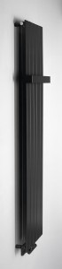 VERTIGO grzejnik łazienkowy 358x1800mm, czarny mat