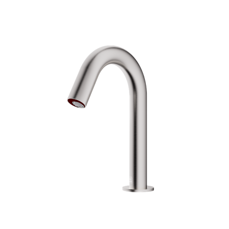 Przejdź do produktu Bateria umywalkowa bezdotykowa niska do umywalek meblowych Freak Bathroom Low Nikiel szczotkowany