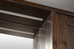 AMBRA szafka z LED oświetleniem 100x65x17cm, świerk barwiony