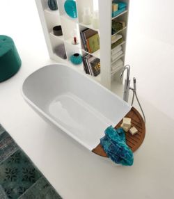 Kerasan drewniana półka do wanny Aquatech 3751