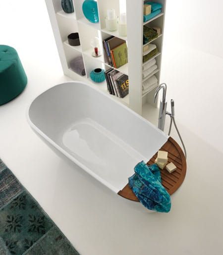 Kerasan drewniana półka do wanny Aquatech 3751