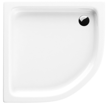 Przejdź do produktu Brodzik półokrągły 80x80x17cm Schedpol Grando Plus 3.0128 R55
