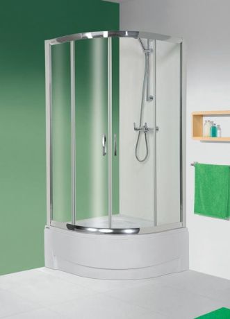 Przejdź do produktu Sanplast kpl-KP4/TX5/165 Kabina narożna półokrągła 90x90 cm  602-271-0362-01-401