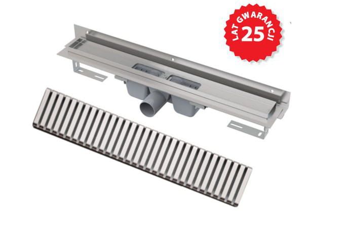 odpływ 110cm z rusztem Line Alcaplast