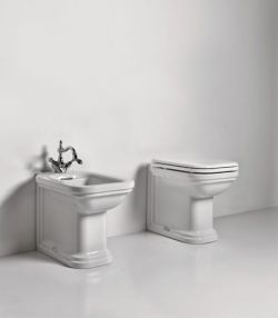 Kerasan Waldorf bidet stojący złoto 4121K2