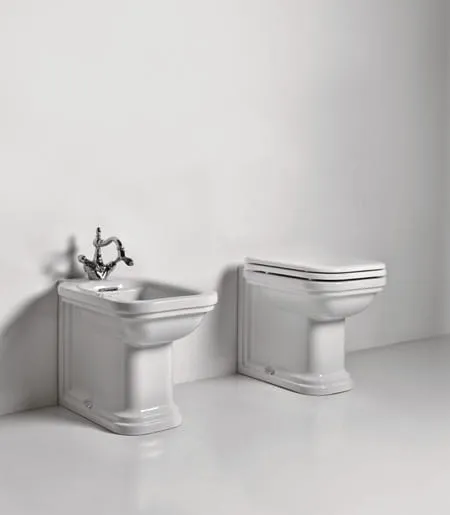 Kerasan Waldorf bidet stojący złoto 4121K2