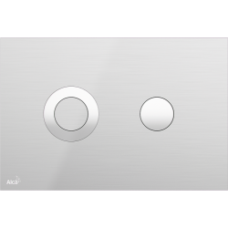 Przycisk spłukujący stal nierdzewna Turn Inox Alcaplast seria Flat