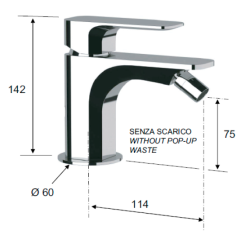 Bateria bidetowa Sapho Spy PY03