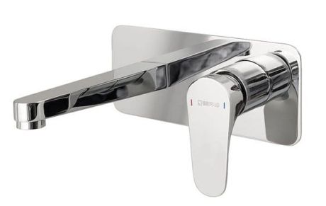 Przejdź do produktu Bateria umywalkowa podtynkowa z wylewką 18 cm kompletna Sapho Corneli CE08 chrom