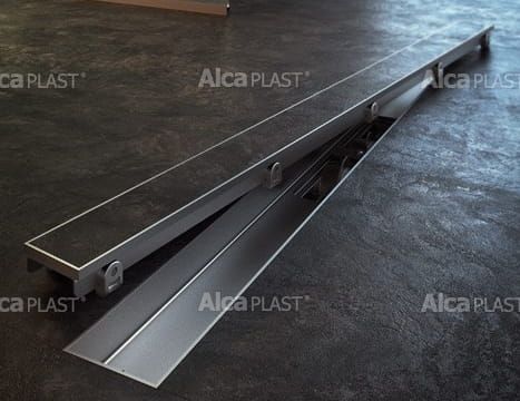 Odpływ liniowy obniżony APZ106 70 cm  do wypełnienia kaflem Floor 650