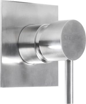 Przejdź do produktu Bateria prysznicowa podtynkowa 1-drożna Sapho Minimal MI041 stal nierdzewna