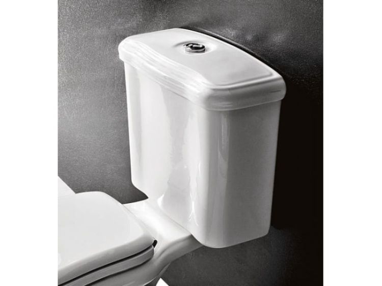 Kerasan Waldorf miska stojąca WC z mechanizmem spłukującym 411701+418101+750990