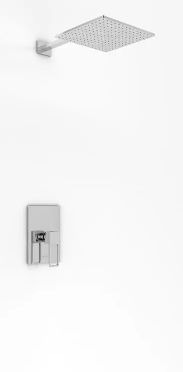 Zestaw prysznicowy z kwadratową deszczownicą 40x40 cm Kohlman Nexen QW220UQ40 chrom