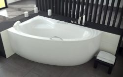 Wanna narożna 150x100 cm Besco Natalia 150 lewa
