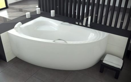 Przejdź do produktu Wanna narożna 150x100 cm Besco Natalia 150 lewa #WAN-150-NL