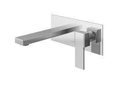 Bateria umywalkowa podtynkowa z wylewką 20 cm Kohlman Excelent QW188H chrom