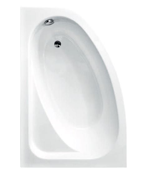 Wanna asymetryczna 150x100 cm Besco Cornea Comfort 150 lewa