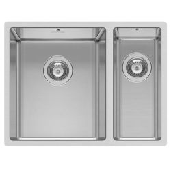 Pyramis ASTRIS zlewozmywak dwukomorowy lewy 57,5x44 cm 101030801