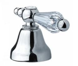 Zawór prysznicowy podtynkowy Retro z kryształem Swarovskiego Giulini Praga Crystal 7516/S chrom