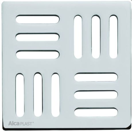 Przejdź do produktu Kratka ściekowa 10,5x10,5 cm odpływ pionowy do okresowego wykorzystania Alcaplast APV32