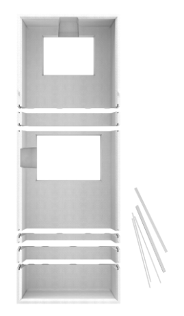 Przejdź do produktu Nośnik do wanny prostokątnej 160x75x64,5 cm Schedpol 1.031 160cm