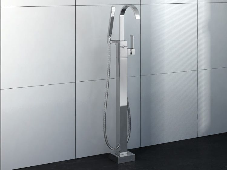 Bateria wannowa wolnostojąca Kohlman Axis QF1165N chrom