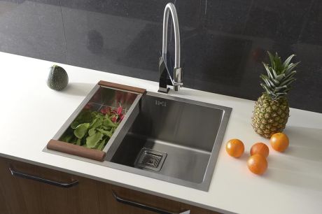 Przejdź do produktu Bateria kuchenna 43 cm z obracaną wylewką Sapho Maya MA780 chrom