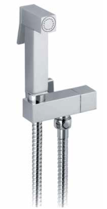 Bidetka słuchawka bidetowa z baterią i uchwytem komplet chrom Sphera D09261203CR
