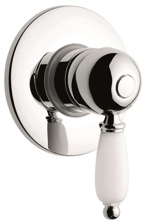 Przejdź do produktu Bateria prysznicowa Retro podtynkowa 1-drożna Emmevi Laguna 40009CR chrom