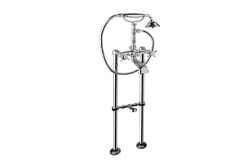 Bateria wannowa stojąca retro Giulini Parigi 7300/N chrom