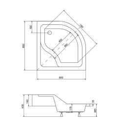 Brodzik półokrągły Oliver I 80x80 rysunek techniczny.JPG