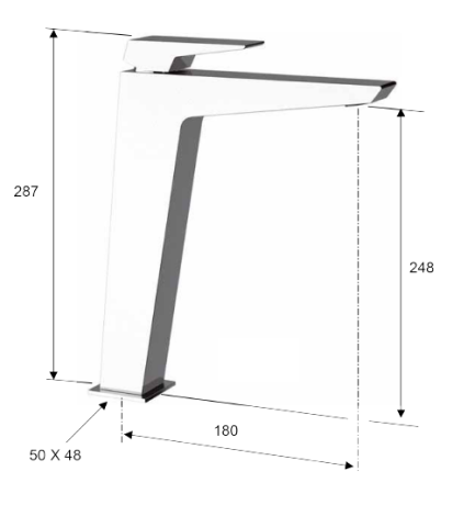 Przejdź do produktu Bateria umywalkowa 29 cm wysoka forma Sapho Morada MR06ZL złoty