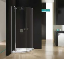 Sanplast KP4/Free Kabina narożna półokrągła 80x90 cm 600-260-0121-42-401