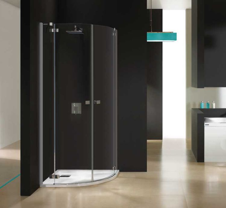 Sanplast KP4/Free Kabina narożna półokrągła 80x90 cm 600-260-0121-42-401