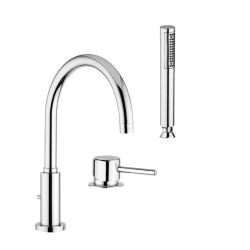 Bateria wannowa 3-otworowa Giulini Futuro 6565BD chrom