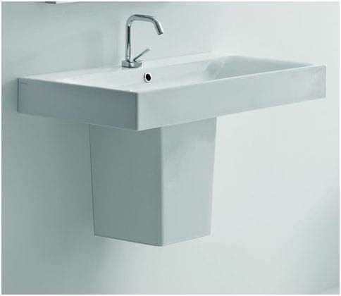 Umywalka ścienna 80x45 cm Kerasan Cento 353301