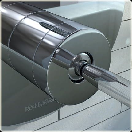 Bateria prysznicowa podtynkowa 2-drożna Kohlman Maxima QW210M chrom