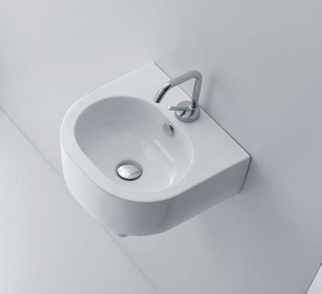 Przejdź do produktu Umywalka podwieszna 40x37cm Kerasan Flo 314901