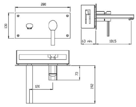 Przejdź do produktu Bateria umywalkowa Fromac Q-emme  F8319