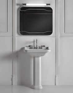 Kerasan Waldorf umywalka podwieszana 60x55 cm złoto 4140K2