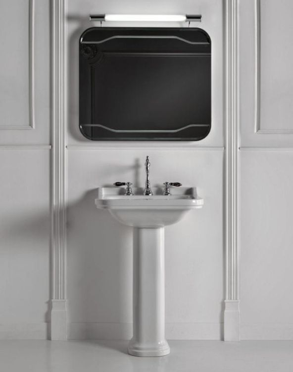 Kerasan Waldorf umywalka podwieszana 60x55 cm złoto 4140K2