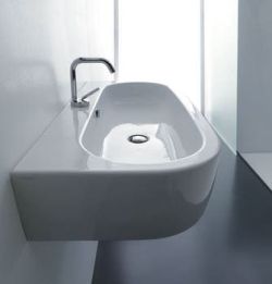 Umywalka podwieszana 90x42 cm Kerasan Flo 315101