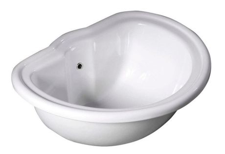 Przejdź do produktu Umywalka 50x41 cm wpuszczana w blat Kerasan Retro 103101 biała